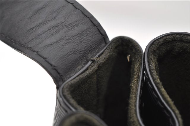 Auth Louis Vuitton Epi Sac De Paule PM Shoulder Cross Bag Black M80157 LV 2129D