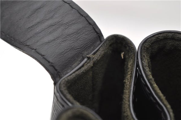 Auth Louis Vuitton Epi Sac De Paule PM Shoulder Cross Bag Black M80157 LV 2129D