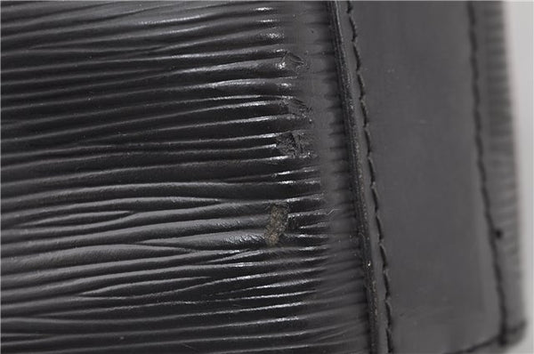 Auth Louis Vuitton Epi Sac De Paule PM Shoulder Cross Bag Black M80157 LV 2129D