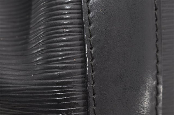 Auth Louis Vuitton Epi Sac De Paule PM Shoulder Cross Bag Black M80157 LV 2129D