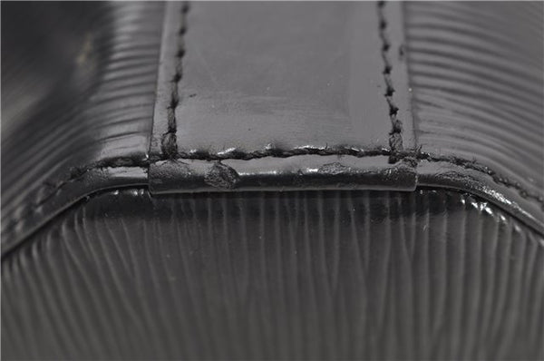 Auth Louis Vuitton Epi Sac De Paule PM Shoulder Cross Bag Black M80157 LV 2129D