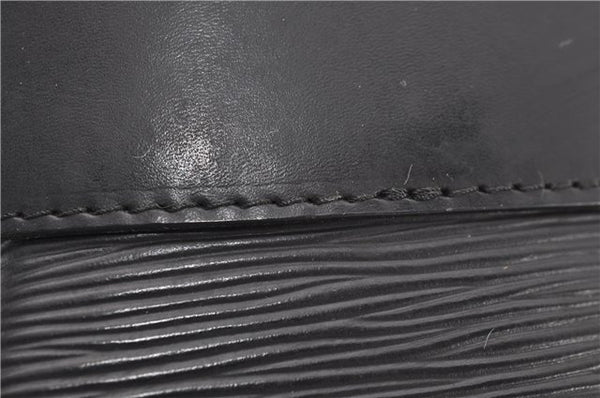 Auth Louis Vuitton Epi Sac De Paule PM Shoulder Cross Bag Black M80157 LV 2129D