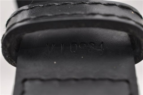 Auth Louis Vuitton Epi Sac De Paule PM Shoulder Cross Bag Black M80157 LV 2129D