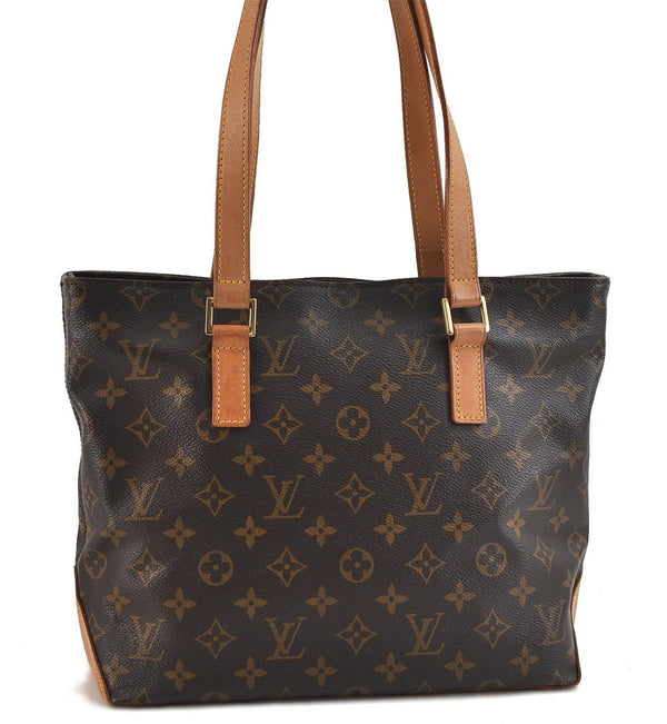 Authentic Louis Vuitton Monogram Cabas Piano Tote Bag M51148 LV 2130D