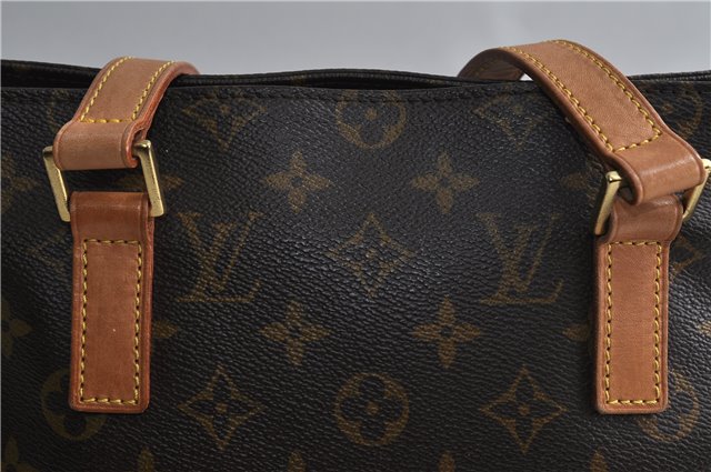 Authentic Louis Vuitton Monogram Cabas Piano Tote Bag M51148 LV 2130D