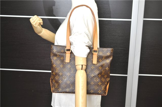 Authentic Louis Vuitton Monogram Cabas Piano Tote Bag M51148 LV 2130D