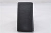 Authentic Louis Vuitton Epi Portefeuille Brazza Wallet Black M60622 LV 2130F