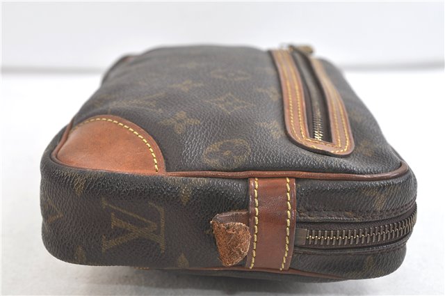 Auth Louis Vuitton Monogram Marly Dragonne GM Clutch Hand Bag M51825 LV 2131D