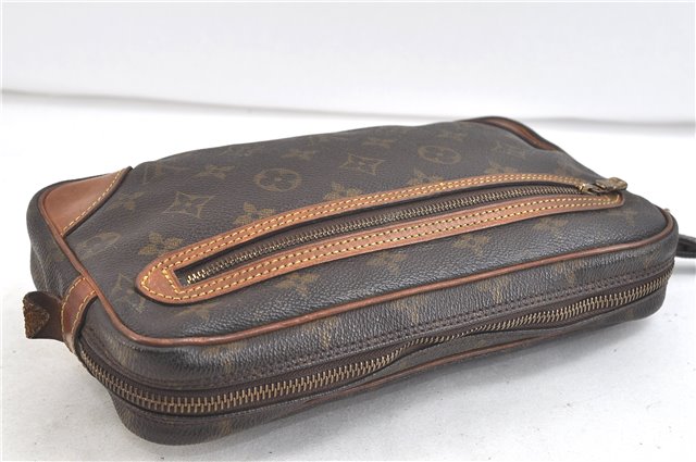 Auth Louis Vuitton Monogram Marly Dragonne GM Clutch Hand Bag M51825 LV 2131D