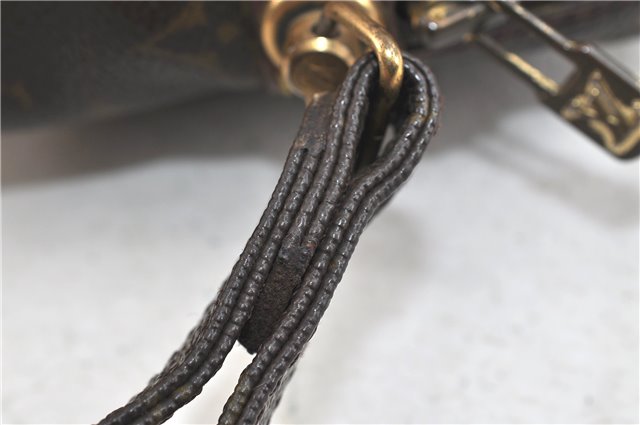 Auth Louis Vuitton Monogram Marly Dragonne GM Clutch Hand Bag M51825 LV 2131D