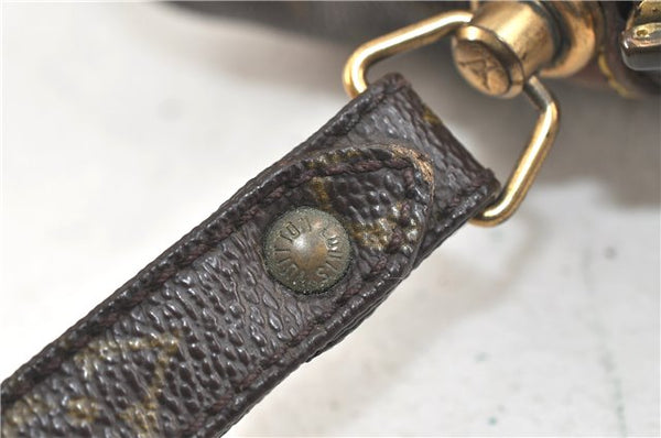 Auth Louis Vuitton Monogram Marly Dragonne GM Clutch Hand Bag M51825 LV 2131D