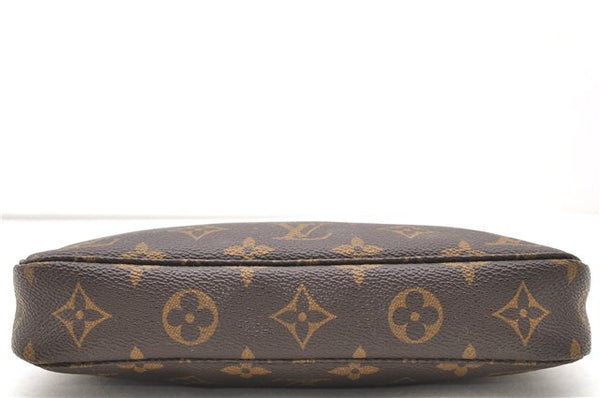 Authentic Louis Vuitton Monogram Pochette Accessoires Pouch M51980 LV 2132D