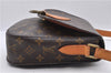 Auth Louis Vuitton Monogram Saint Cloud GM Shoulder Cross Bag M51242 LV 2134D