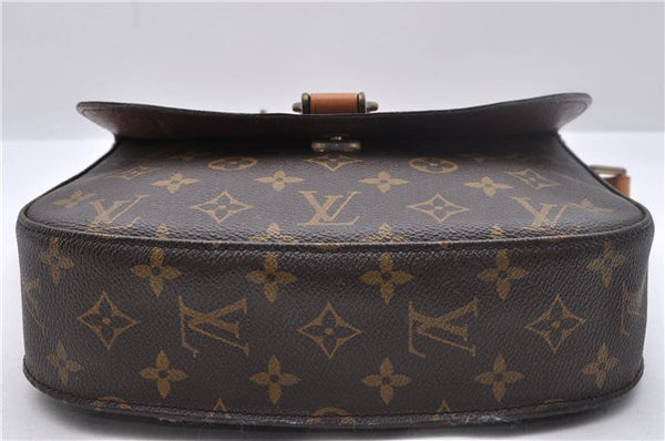 Auth Louis Vuitton Monogram Saint Cloud GM Shoulder Cross Bag M51242 LV 2134D