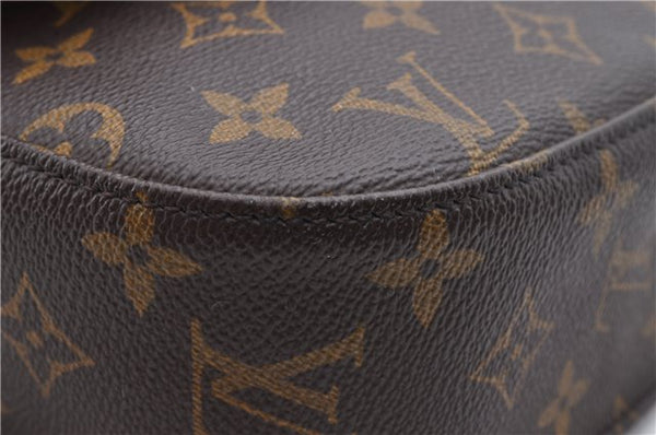 Auth Louis Vuitton Monogram Saint Cloud GM Shoulder Cross Bag M51242 LV 2134D