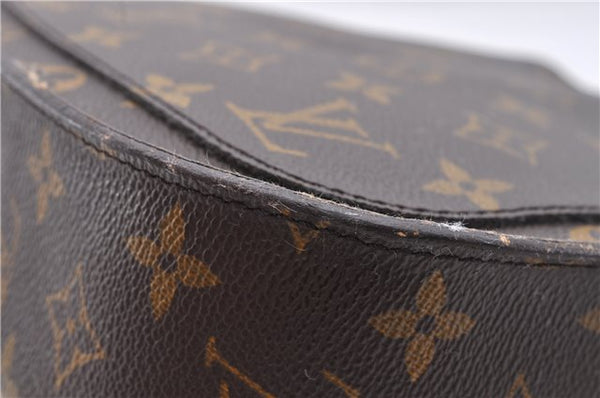 Auth Louis Vuitton Monogram Saint Cloud GM Shoulder Cross Bag M51242 LV 2134D