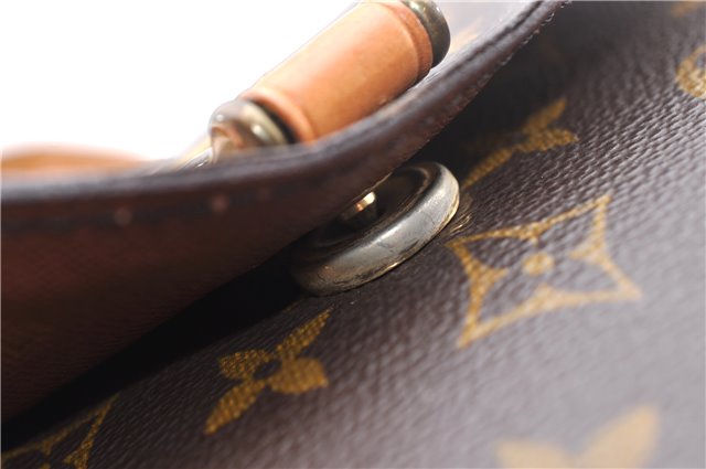 Auth Louis Vuitton Monogram Saint Cloud GM Shoulder Cross Bag M51242 LV 2134D