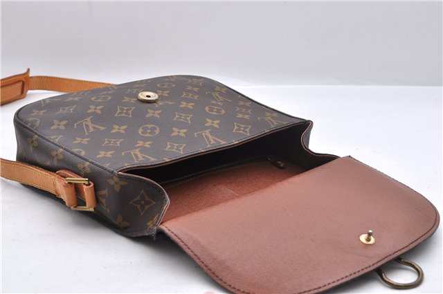 Auth Louis Vuitton Monogram Saint Cloud GM Shoulder Cross Bag M51242 LV 2134D