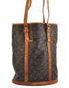 Authentic Louis Vuitton Monogram Bucket GM Shoulder Tote Bag Old Model LV 2136I