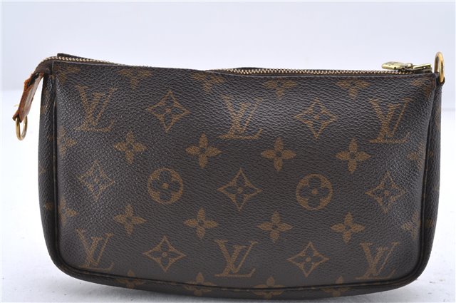 Authentic Louis Vuitton Monogram Pochette Accessoires Pouch M51980 LV Junk 2138D