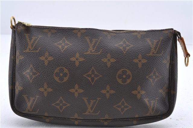 Authentic Louis Vuitton Monogram Pochette Accessoires Pouch M51980 LV Junk 2138D