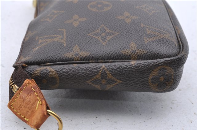 Authentic Louis Vuitton Monogram Pochette Accessoires Pouch M51980 LV Junk 2138D