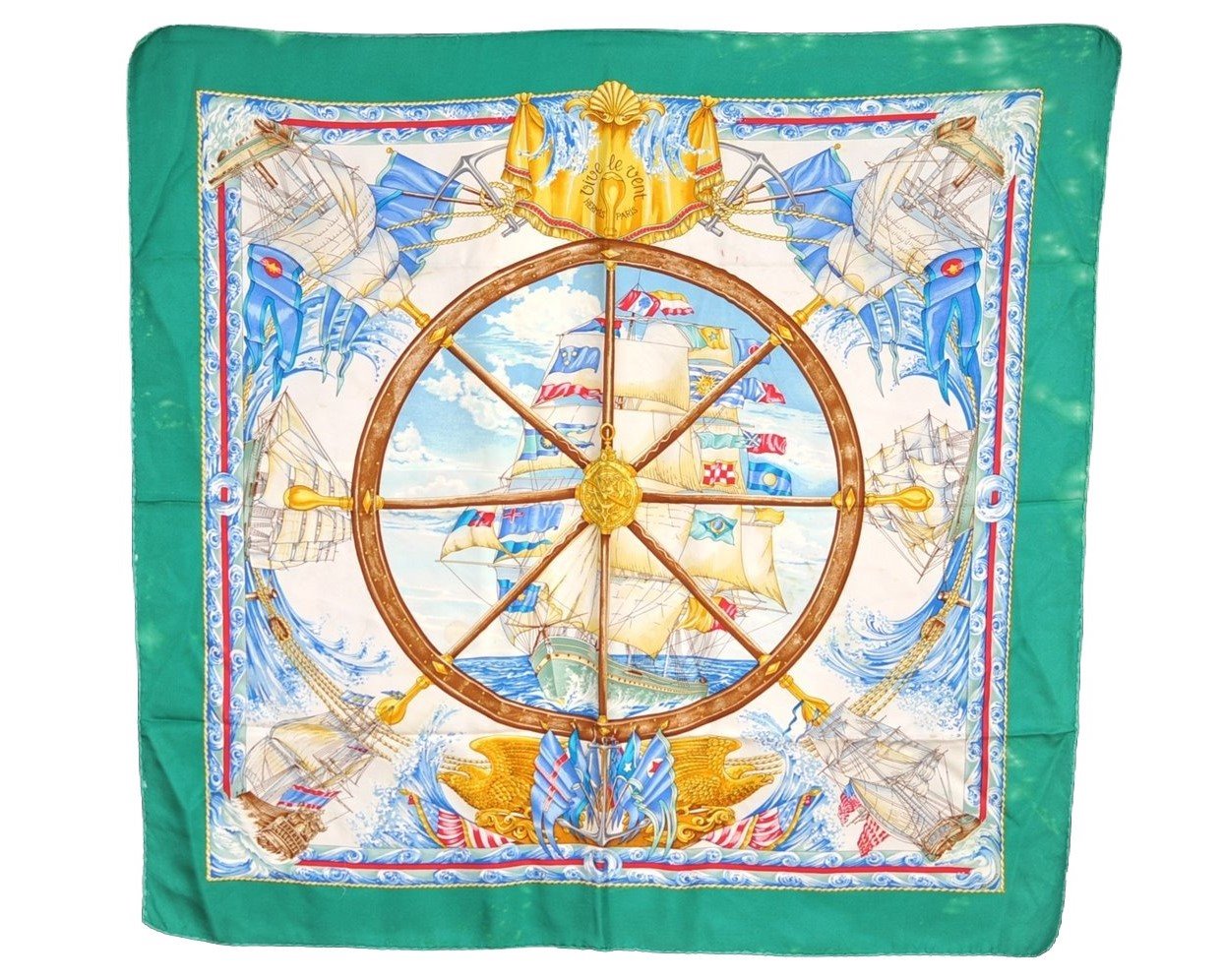 Authentic HERMES Carre 90 Scarf 