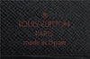 Authentic Louis Vuitton Epi Porte Cartes Credit Yen Wallet Black M63212 LV 2139F