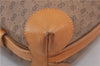 Authentic GUCCI Micro GG PVC Leather Shoulder Cross Body Bag Purse Brown 2141D