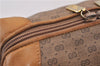 Authentic GUCCI Micro GG PVC Leather Shoulder Cross Body Bag Purse Brown 2141D