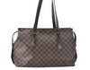 Authentic Louis Vuitton Damier Chelsea Shoulder Tote Bag N51119 LV 2143B