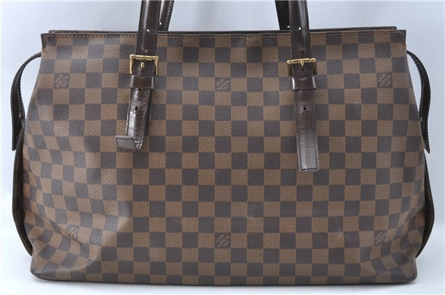 Authentic Louis Vuitton Damier Chelsea Shoulder Tote Bag N51119 LV 2143B