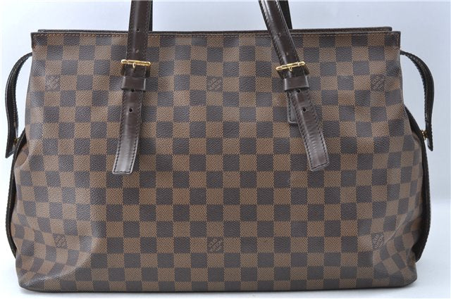 Authentic Louis Vuitton Damier Chelsea Shoulder Tote Bag N51119 LV 2143B
