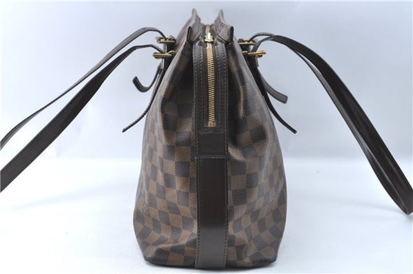 Authentic Louis Vuitton Damier Chelsea Shoulder Tote Bag N51119 LV 2143B