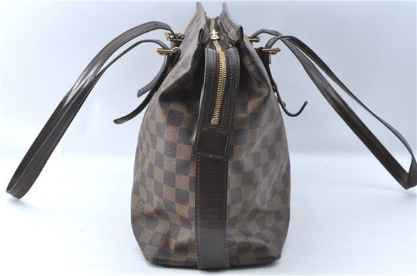 Authentic Louis Vuitton Damier Chelsea Shoulder Tote Bag N51119 LV 2143B