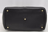Authentic GUCCI Bamboo 2way Hand Shoulder Bag Purse Leather Black Junk 2144I