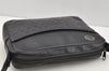 Authentic GUCCI Leather Shoulder Cross Body Bag Purse Black 2145I