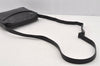 Authentic GUCCI Leather Shoulder Cross Body Bag Purse Black 2145I