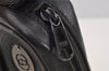 Authentic GUCCI Leather Shoulder Cross Body Bag Purse Black 2145I