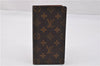 Authentic Louis Vuitton Monogram Porte Valeurs Cartes Credit M61823 Wallet 2147F