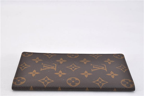 Authentic Louis Vuitton Monogram Porte Valeurs Cartes Credit M61823 Wallet 2147F