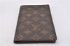 Authentic Louis Vuitton Monogram Porte Valeurs Cartes Credit M61823 Wallet 2147F