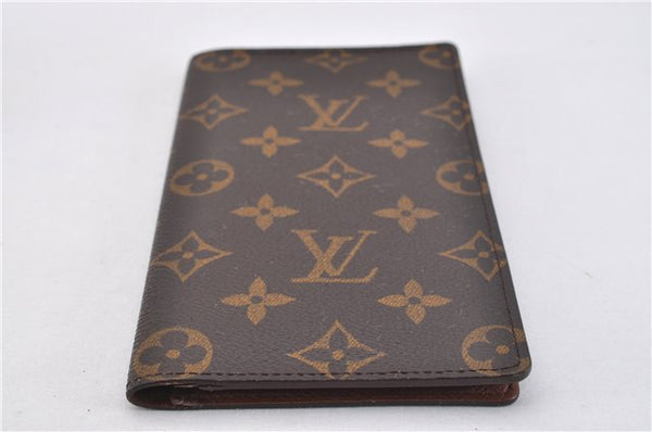 Authentic Louis Vuitton Monogram Porte Valeurs Cartes Credit M61823 Wallet 2147F