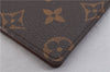 Authentic Louis Vuitton Monogram Porte Valeurs Cartes Credit M61823 Wallet 2147F