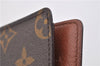 Authentic Louis Vuitton Monogram Porte Valeurs Cartes Credit M61823 Wallet 2147F