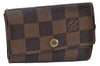 Authentic Louis Vuitton Damier Multicles 6 Key Case Holder N62630 LV 2148C