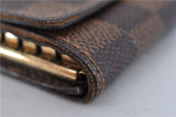 Authentic Louis Vuitton Damier Multicles 6 Key Case Holder N62630 LV 2148C