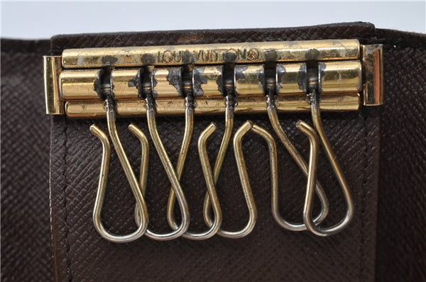 Authentic Louis Vuitton Damier Multicles 6 Key Case Holder N62630 LV 2148C