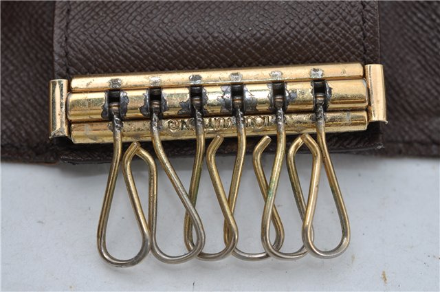 Authentic Louis Vuitton Damier Multicles 6 Key Case Holder N62630 LV 2148C
