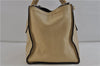 Authentic PRADA GLACE'CALF Leather 2Way Shoulder Hand Bag BN2619 Beige 2148D